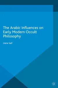 The Arabic Influences on Early Modern Occult Philosophy_cover