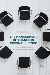 The Management of Change in Criminal Justice_cover