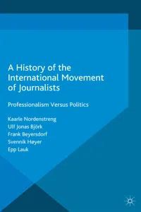 A History of the International Movement of Journalists_cover