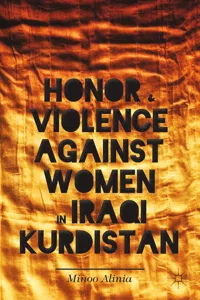 Honor and Violence against Women in Iraqi Kurdistan_cover