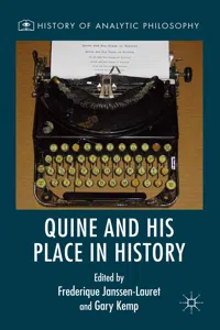 Quine and His Place in History_cover