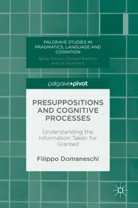 Presuppositions and Cognitive Processes_cover