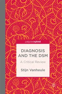 Diagnosis and the DSM_cover