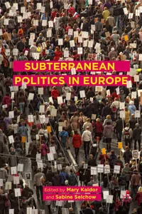 Subterranean Politics in Europe_cover