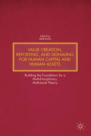 Value Creation, Reporting, and Signaling for Human Capital and Human Assets