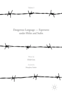 Dangerous Language — Esperanto under Hitler and Stalin_cover