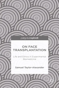 On Face Transplantation_cover