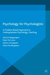 Psychology for Psychologists_cover