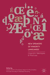 New Speakers of Minority Languages_cover