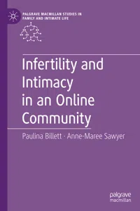 Infertility and Intimacy in an Online Community_cover