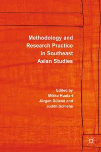 Methodology and Research Practice in Southeast Asian Studies_cover