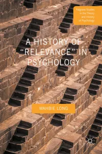A History of "Relevance" in Psychology_cover