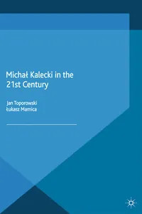 Michał Kalecki in the 21st Century_cover