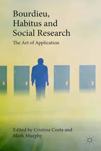 Bourdieu, Habitus and Social Research_cover