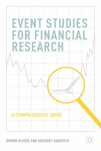 Event Studies for Financial Research_cover