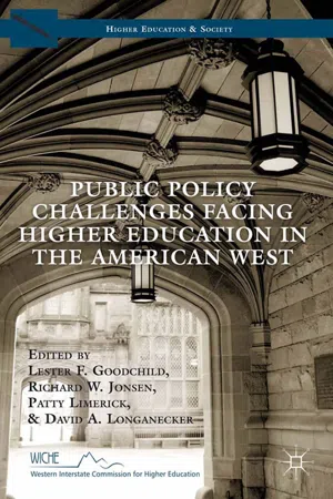 Public Policy Challenges Facing Higher Education in the American West