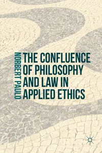 The Confluence of Philosophy and Law in Applied Ethics_cover