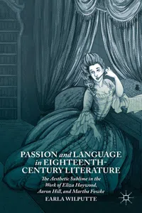 Passion and Language in Eighteenth-Century Literature_cover