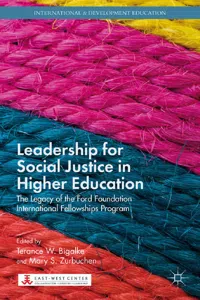 Leadership for Social Justice in Higher Education_cover