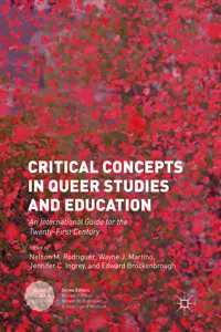 Critical Concepts in Queer Studies and Education_cover
