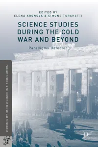 Science Studies during the Cold War and Beyond_cover