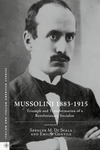 Mussolini 1883-1915_cover