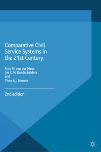 Comparative Civil Service Systems in the 21st Century_cover