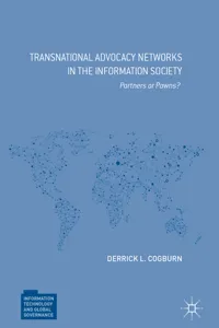 Transnational Advocacy Networks in the Information Society_cover