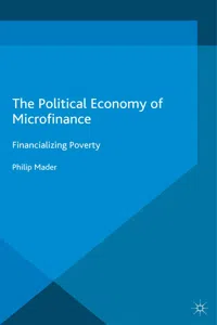 The Political Economy of Microfinance_cover