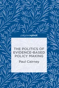 The Politics of Evidence-Based Policy Making_cover