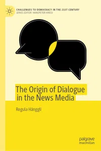 The Origin of Dialogue in the News Media_cover