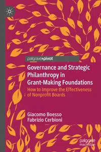 Governance and Strategic Philanthropy in Grant-Making Foundations_cover