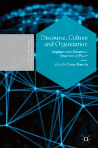 Discourse, Culture and Organization_cover