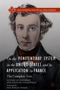 On the Penitentiary System in the United States and its Application to France_cover