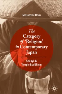 The Category of 'Religion' in Contemporary Japan_cover