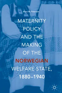 Maternity Policy and the Making of the Norwegian Welfare State, 1880-1940_cover