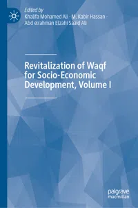 Revitalization of Waqf for Socio-Economic Development, Volume I_cover