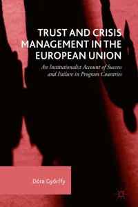 Trust and Crisis Management in the European Union_cover