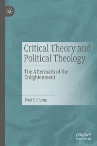 Critical Theory and Political Theology_cover