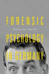 Forensic Psychology in Germany_cover