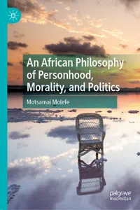 An African Philosophy of Personhood, Morality, and Politics_cover