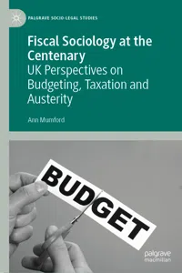 Fiscal Sociology at the Centenary_cover