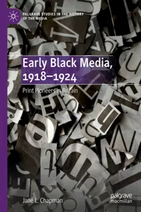 Early Black Media, 1918–1924_cover