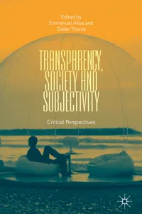 Transparency, Society and Subjectivity_cover