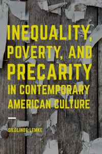 Inequality, Poverty and Precarity in Contemporary American Culture_cover