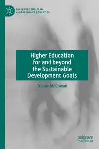 Higher Education for and beyond the Sustainable Development Goals_cover