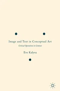 Image and Text in Conceptual Art_cover