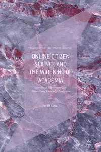 Online Citizen Science and the Widening of Academia_cover