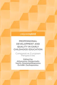 Professional Development and Quality in Early Childhood Education_cover
