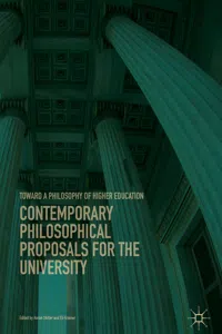 Contemporary Philosophical Proposals for the University_cover